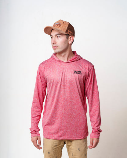 Polera Lightweight Fishing Roja