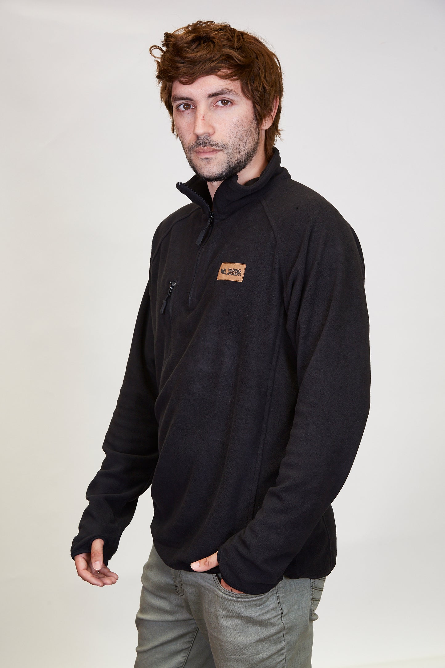 Micropolar Wading Anglers Negro Hombre